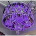 Кристален полилей  4058/400  хром, led 24w, 3000-6000k+RGB, 4058/400